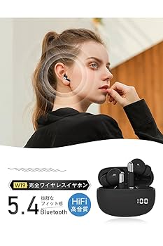 Amazon.co.jp: Bluetooth5.4 ワイヤレスイヤホン スイヤホン